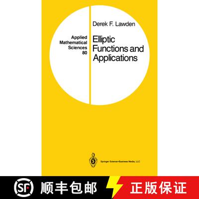 【3-4周达】Elliptic Functions and Applications [9780387969657]