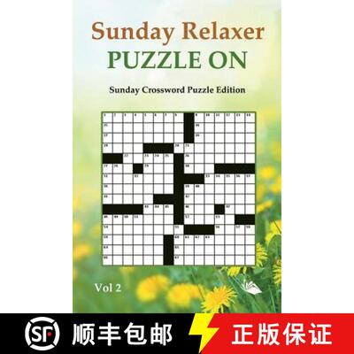 【3-4周达】Sunday Relaxer Puzzle On Vol 2: Sunday Crossword Puzzle Edition [9781682803486]