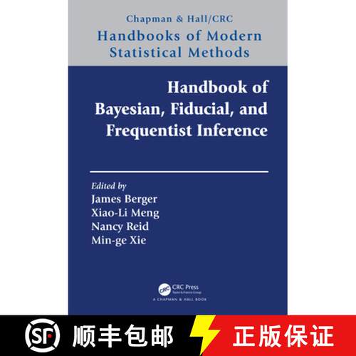 【3-4周达】精装 Handbook of Bayesian, Fiducial, and Frequentist Inference [9780367321987]