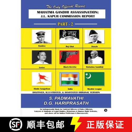 【3-4周达】Mahatma Gandhi Assassination: J.L. Kapur Commission Report - Part - 2 [9781946436368]