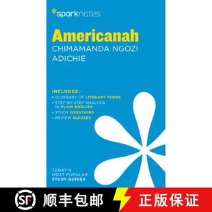 【3-4周达】Americanah Sparknotes Literature Guide [9781411480247]