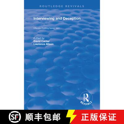 【3-4周达】INTERVIEWING AND DECEPTION (1999) R [9781138369719]