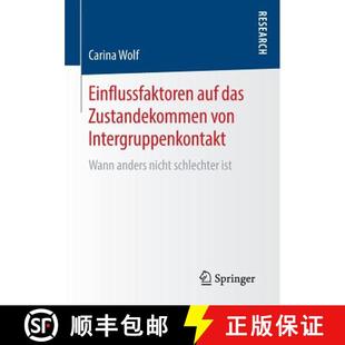 Einflussfaktoren 9783658139179 schlec... Intergruppenkontakt 4周达 Wann das auf nicht Zustandekommen anders von