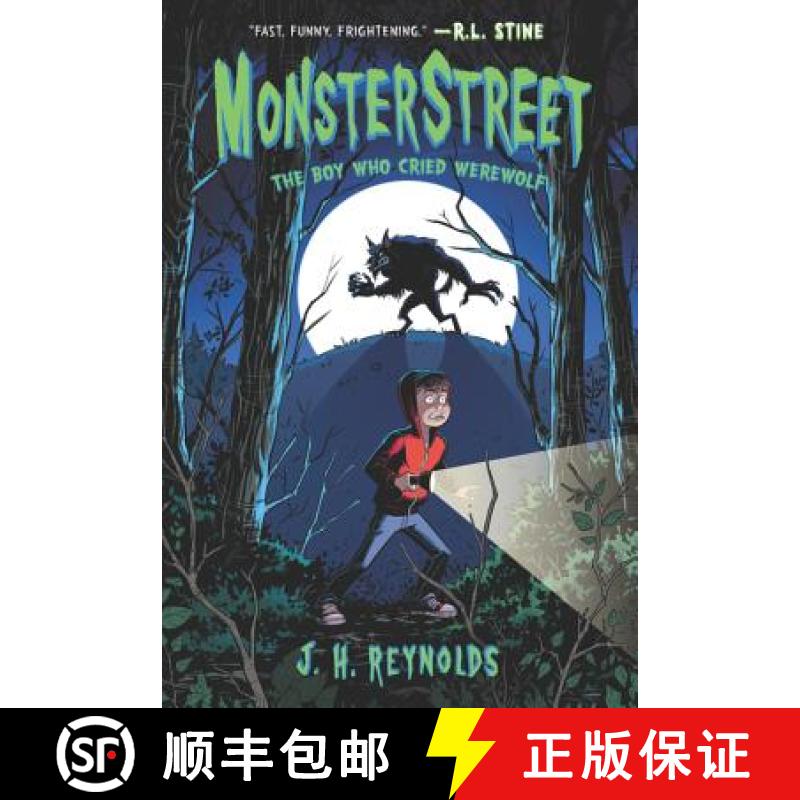 【3-4周达】Monsterstreet #1: The Boy Who Cried Werewolf [9780062869357]
