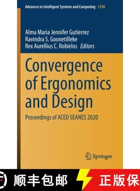 【3-4周达】Convergence of Ergonomics and Design : Proceedings of ACED SEANES 2020 [9783030633349]