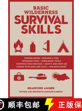 【3-4周达】Basic Wilderness Survival Skills, Revised and Updated [9781493030408]