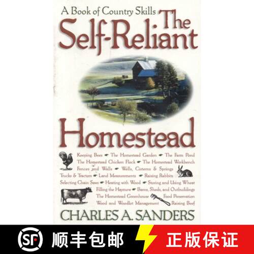 【3-4周达】The Self-Reliant Homestead: A Book of Country Skills [9781580801140]