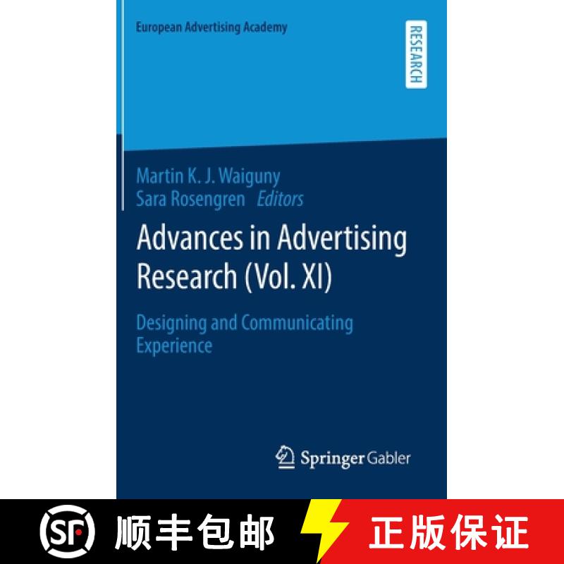 【3-4周达】Advances in Advertising Research (Vol. XI) : Designing and Communicating Experience [9783658322007]