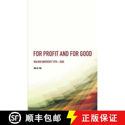 【3-4周达】精装 For Profit and For Good: Walden University 1970 - 2020 [9781804410646]