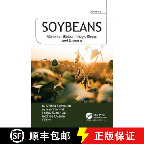 【3-4周达】精装 Soybeans: VOL 2: Genome, Biotechnology, Stress, and Disease [9781998511723]