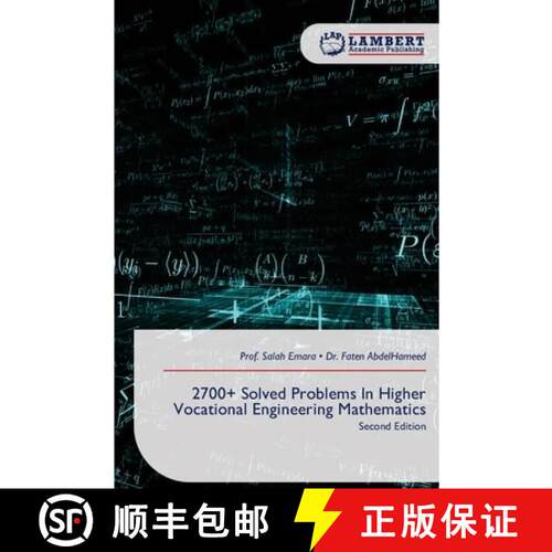 【3-4周达】2700+ Solved Problems In Higher Vocational Engineering Mathematics [9786209642784]