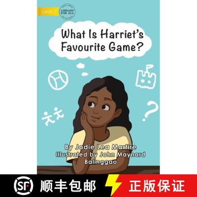 【3-4周达】What Is Harriet's Favourite Game? [9781922721228]