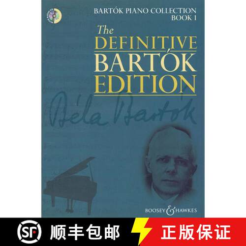 【3-4周达】The Definitive Bartok Edition - Bartok Piano Collection Book 1 [9781784541927]
