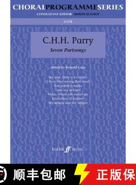 【3-4周达】Seven Partsongs: SATB Unaccompanied [9780571513802]