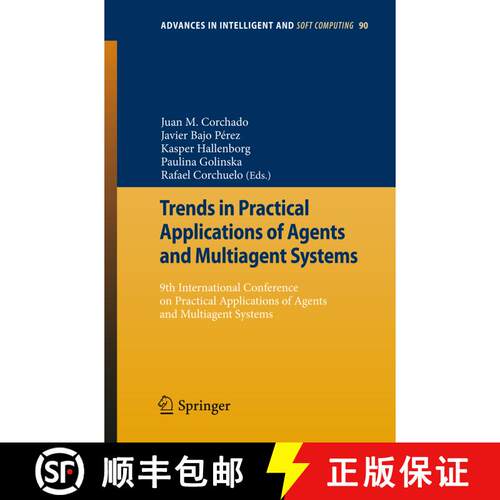 【3-4周达】Trends in Practical Applications of Agents and Multiagent Systems: 9th International Confe... [9783642199301]