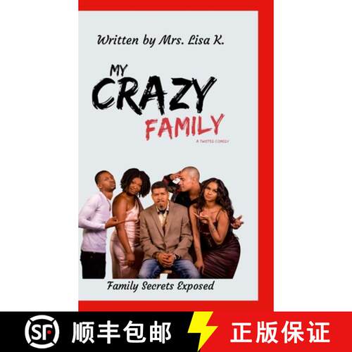 【3-4周达】精装 My Crazy Family: A Twisted Comedy [9781300278986]