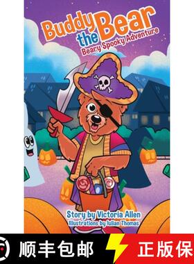 【3-4周达】Buddy the Bear -  Beary Spooky Adventure [9780960060542]