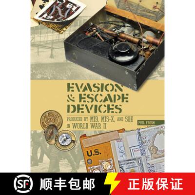 【3-4周达】精装 Evasion and Escape Devices Produced by Mi9, Mis-X, and SOE in World War II [9780764348396]