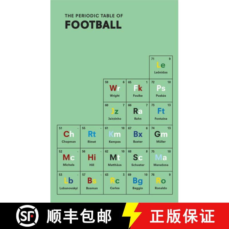 【3-4周达】The Periodic Table of Football [9781529937701]