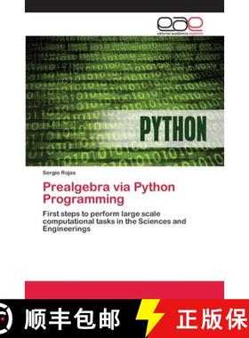 预订 Prealgebra via Python Programming [9786202146456]
