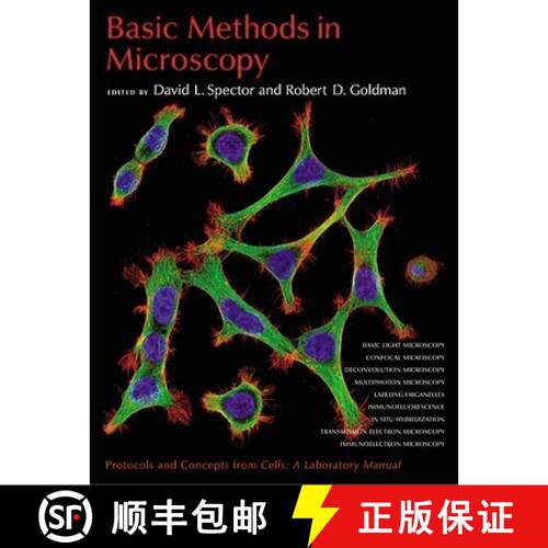 【3-4周达】Basic Methods in Microscopy: Protocols and Concepts from Cells: a Laboratory Manual [9780879697518]