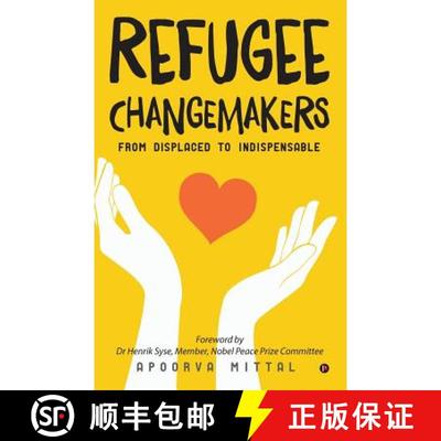 【3-4周达】Refugee Changemakers: From displaced to indispensable [9781644291146]