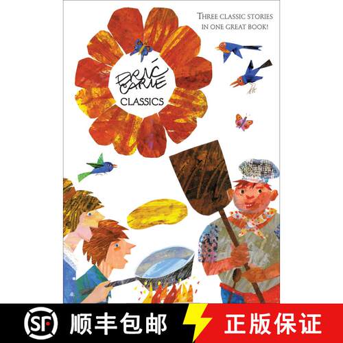 【3-4周达】精装 Eric Carle Classics: The Tiny Seed; Pancakes, Pancakes!; Walter the Baker (Bind-Up) [9781442439887]