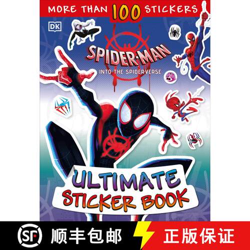 【3-4周达】Ultimate Sticker Book: Marvel Spider-Man: Into the Spider-Verse [9781465483850]