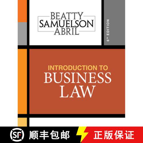 【3-4周达】Introduction to Business Law [9781337404341]