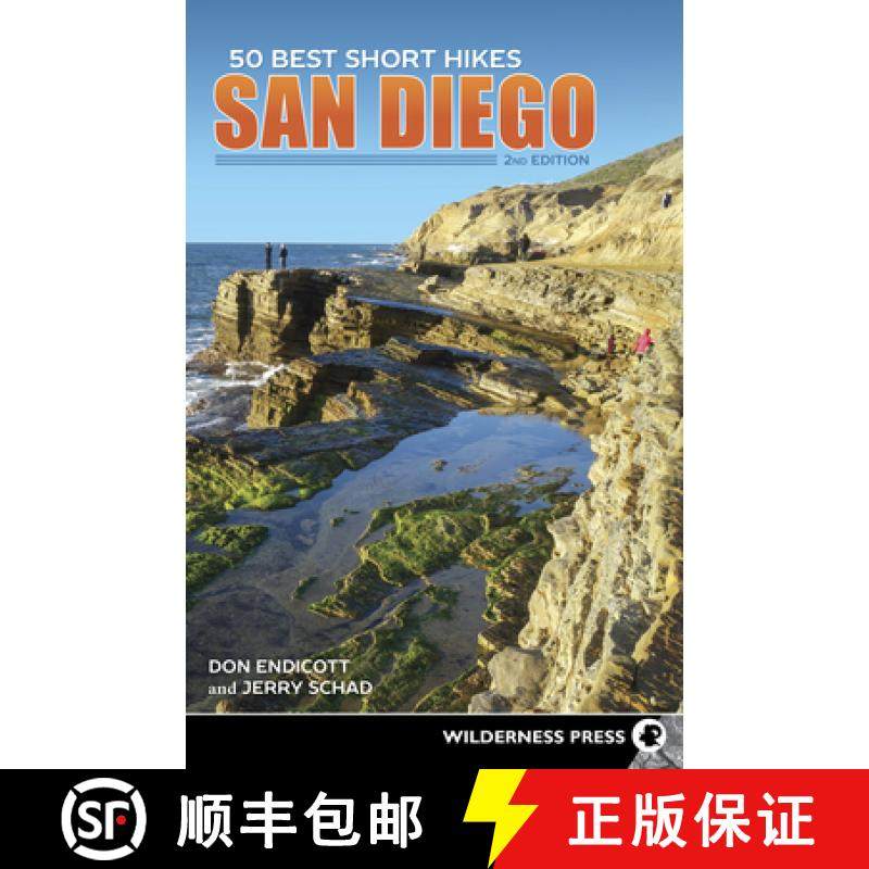 【3-4周达】50 Best Short Hikes: San Diego [9780899978802]