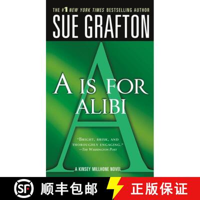 【3-4周达】A is for Alibi: A Kinsey Millhone Mystery [9780312938994]