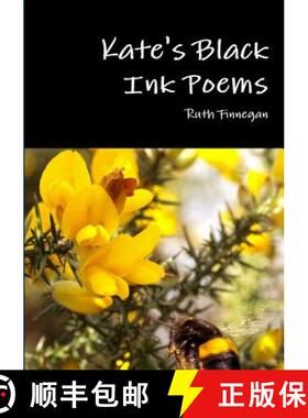 【3-4周达】Kate's Black Ink Poems [9781365110115]