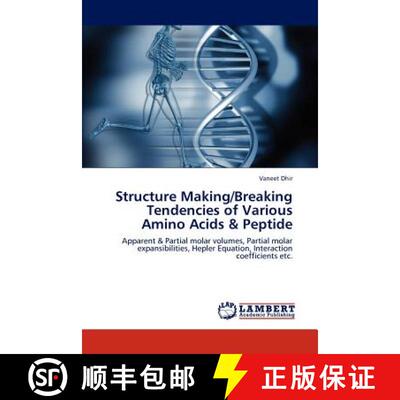 预订 Structure Making/Breaking Tendencies of Various Amino Acids & Peptide [9783847343080]
