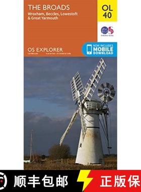 【3-4周达】Broads: Wroxham, Beccles, Lowestoft & Great Yarmouth [9780319263549]