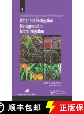 【3-4周达】Water and Fertigation Management in Micro Irrigation [9781771881067]