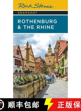 【3-4周达】Rick Steves Snapshot Rothenburg & the Rhine (Third Edition) [9781641715324]