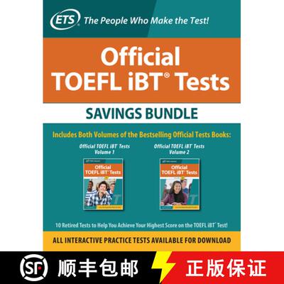 【3-4周达】Official TOEFL IBT Tests Savings Bundle, Third Edition [9781265482435]