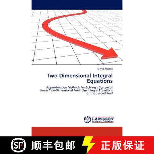 预订 Two Dimensional Integral Equations [9783844388121]