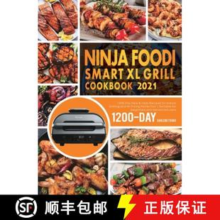 Tasty Day 1200 2021 Recipes Grilling... for Indoor 9781801210959 4周达 Ninja Grill Foodi New Cookbook Smart