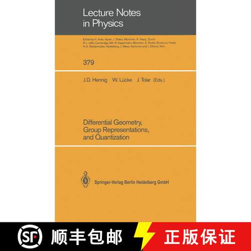 【3-4周达】Differential Geometry, Group Representations, and Quantization (Softcover reprint of the o... [9783662138700]