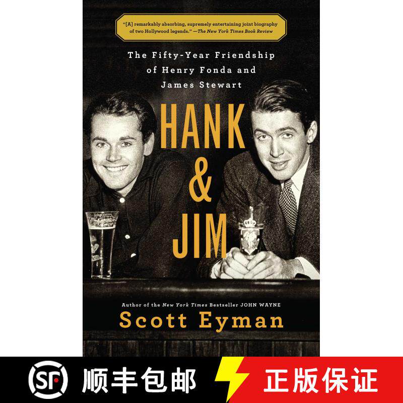 【3-4周达】Hank and Jim : The Fifty-Year Friendship of Henry Fonda and James Stewart [9781501102189] - 实物图