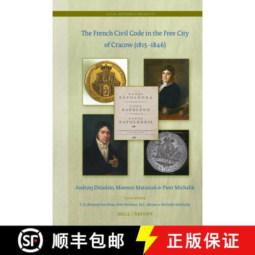 预订 精装 The French Civil Code in the Free City of Cracow (1815-1846) [9789004688735]