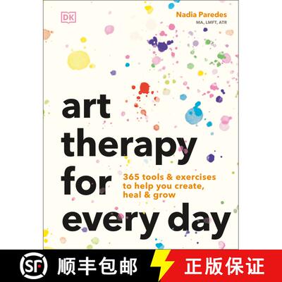 【3-4周达】Art Therapy for Every Day: 365 Tools & Exercises to Help You Create, Heal & Grow [9798217136377]