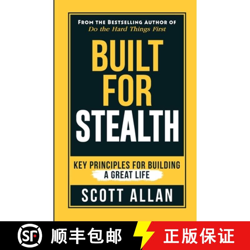 【2-3周达】Built For Stealth: Key Principles for Building a Great Life [9781990484223]