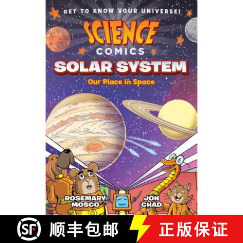 【3-4周达】Science Comics: Solar System: Our Place in Space [9781626721418]