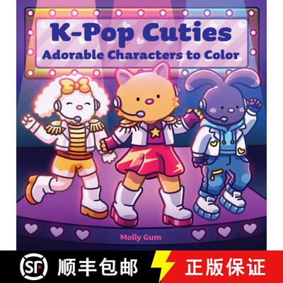预订 K-Pop Cuties : Adorable Characters to Color [9798317901967]