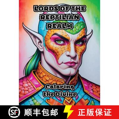 【3-4周达】Lords of the Reptilian Realm: Coloring the Divine [9798869039743]
