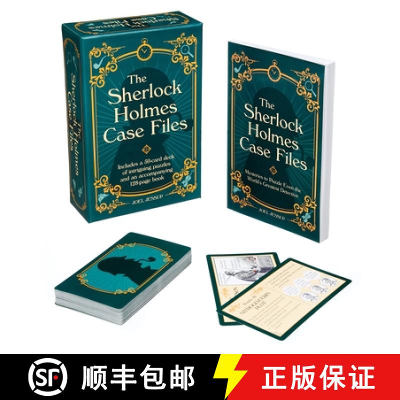 【3-4周达】The Sherlock Holmes Case Files: Includes a 50-Card Deck of Absorbing Puzzles and an Accomp... [9781398823181]