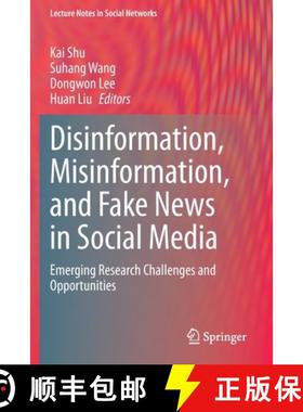 【3-4周达】Disinformation, Misinformation, and Fake News in Social Media : Emerging Research Challeng... [9783030427016]