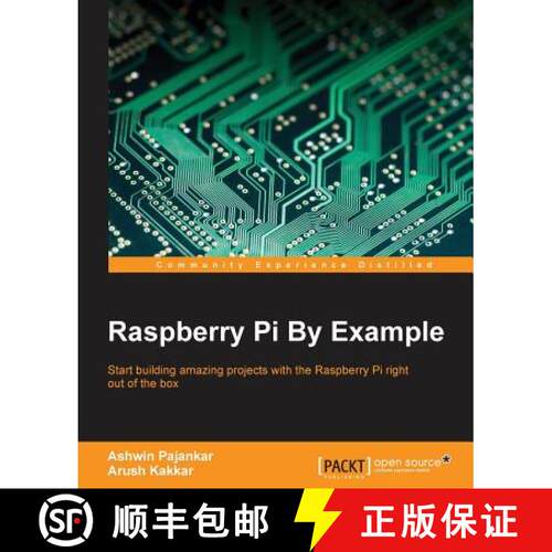 预订 Raspberry Pi By Example [9781785285066]